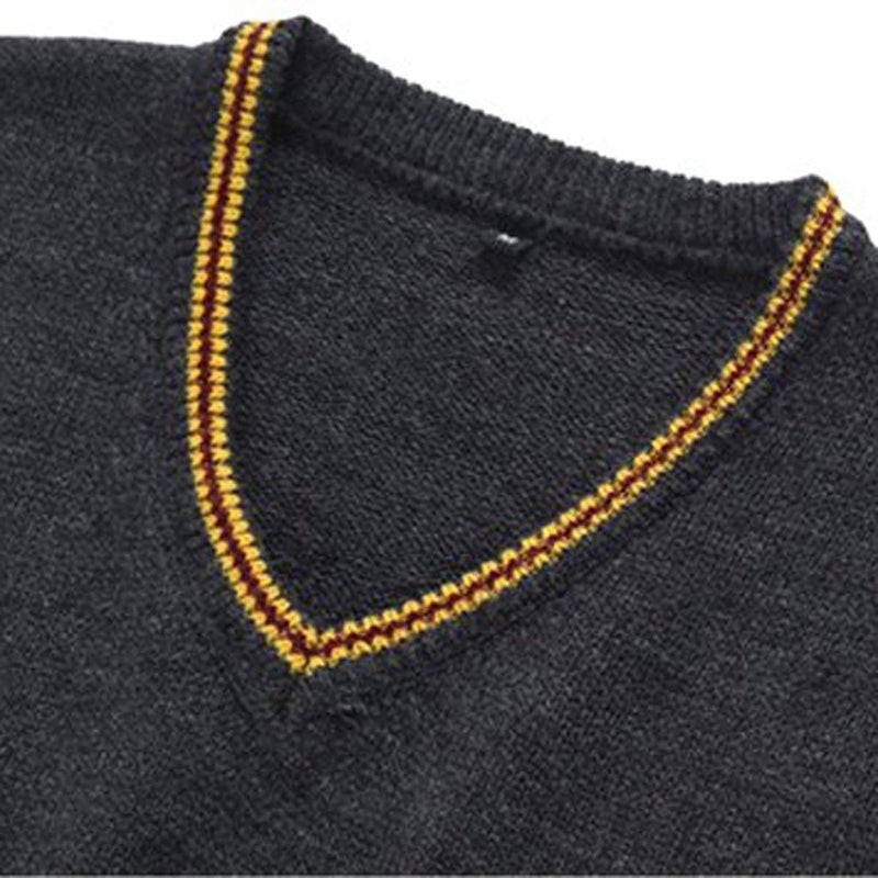 VACIGODEN Unisex Costume Sweater Vest Fall and Winter Cardigan Waistcoat Cosplay - Image 3
